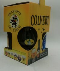 Coffret 3*33cl +1verre declerck